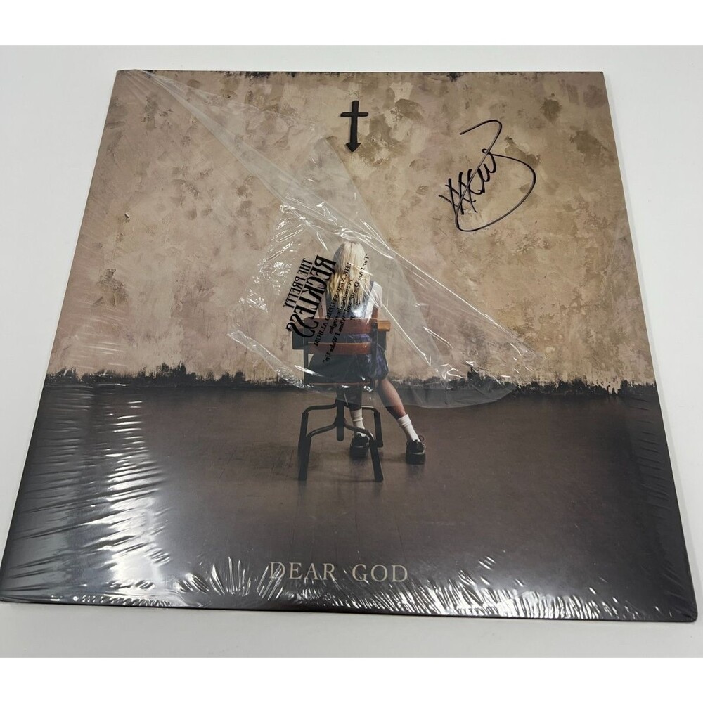 The Pretty Reckless Dear God Signed Cover Black Vinyl 2LP Taylor Momsen Auto
